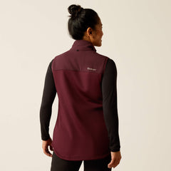 Sina Fleece Scrub Vest Women - WINETASTING