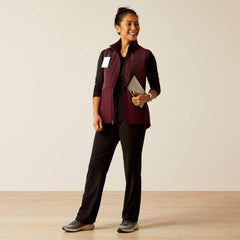 Sina Fleece Scrub Vest Women - WINETASTING