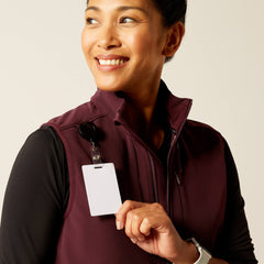 Sina Fleece Scrub Vest Women - WINETASTING