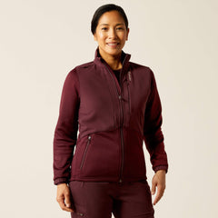 Sina Fleece Scrub Jacket Women - WINETASTING