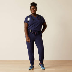 Eliza Fashion Scrub Top Women - NAVY