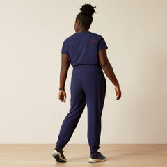 Blackwell Cargo Stretch Jogger Scrub Pant Women - NAVY
