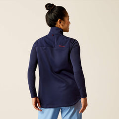 Sina Fleece Scrub Vest Women - NAVY