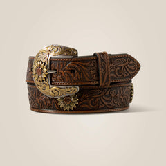 Sunflower Medallion Belt Women - TAN