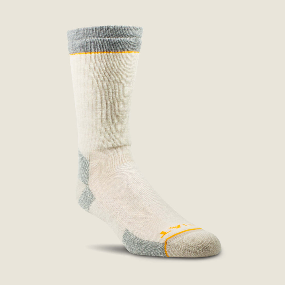 Wool Crew Work Sock Women - OATMEAL