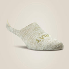 No Slip No Show Sock 4 Pair Multi Color Pack Women - HEATHERED NEUTRALS