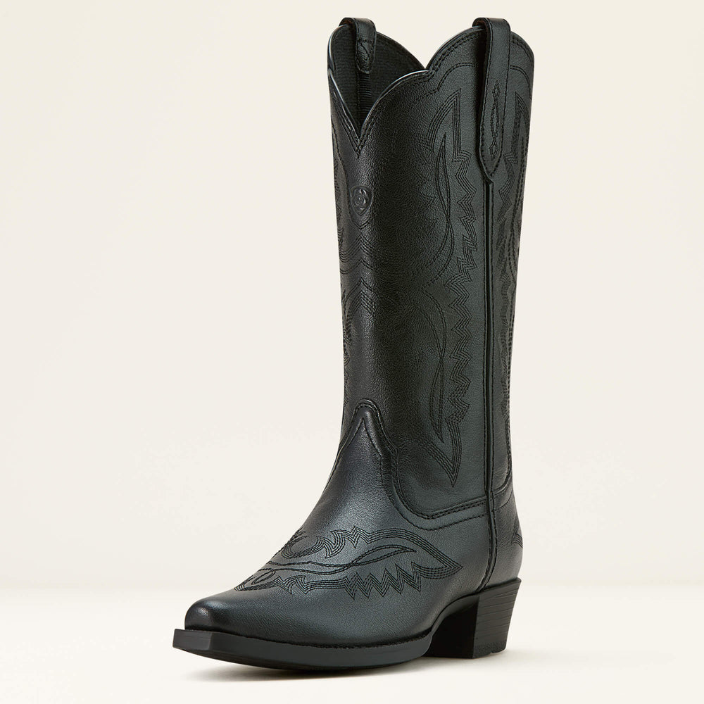 Casanova D Toe Western Boot Kids - OBSIDIAN