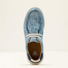 Hilo Shoe Kids - WASHED DENIM/DARK DENIM