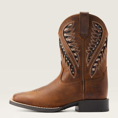 Quickdraw VentTEK Western Boot Kids - DISTRESSED TAN