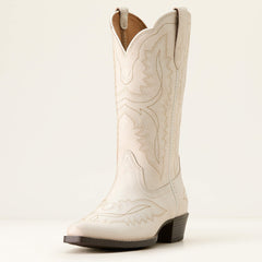 Casanova D Toe Western Boot Kids - DISTRESSED IVORY