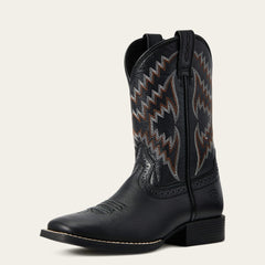 Tycoon Western Boot Kids - BEAR BLACK