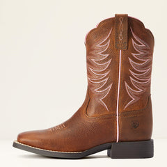 Youth Firecatcher Western Boot Kids - ROWDY BROWN