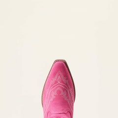 Casanova D Toe Western Boot Kids - HAUTE PINK SUEDE
