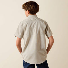 VenTEK Outbound Heathered Classic Fit Shirt Kids - GREEN