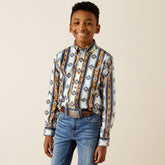 Shilo Classic Fit Shirt Kids - BLUE