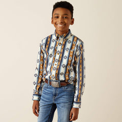 Shilo Classic Fit Shirt Kids - BLUE