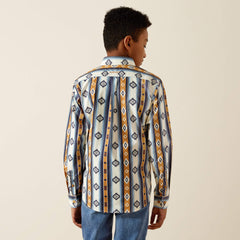 Shilo Classic Fit Shirt Kids - BLUE
