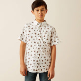 Westscott Classic Fit Shirt Kids - WHITE