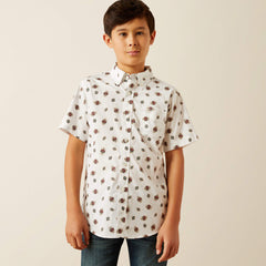 Westscott Classic Fit Shirt Kids - WHITE