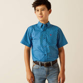 Scott Classic Fit Shirt Kids - DARK TEAL