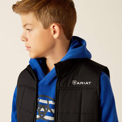 Crius Insulated Vest Kids - BLACK