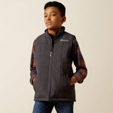 Crius Insulated Vest Kids - PHANTOM HEATHER