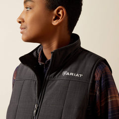 Crius Insulated Vest Kids - PHANTOM HEATHER