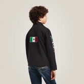 New Team Softshell MEXICO Jacket Kids - BLACK
