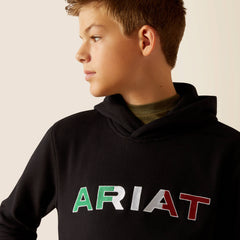Mexico Hoodie Kids - BLACK