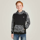 Patriot Hoodie Kids - BLACK DIGI CAMO