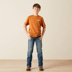 Ariat Coyote Country T-Shirt Kids - ADOBE