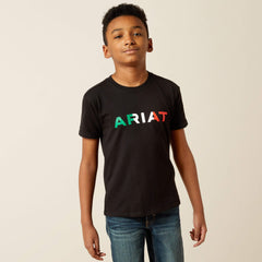Ariat Viva Mexico T-Shirt Kids - BLACK