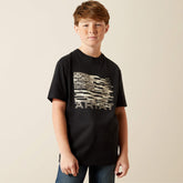Ariat Freedom Flag T-Shirt Kids - BLACK
