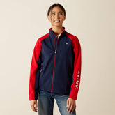 Team EQ Jacket Kids - NAVYT/RED