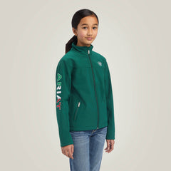 New Team Softshell MEXICO Jacket Kids - VERDE