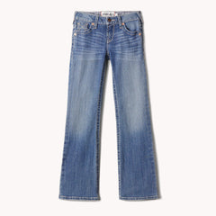 Whipstitch Boot Cut Jean Kids - ELEANOR