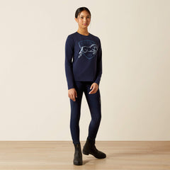 Liberty Jump T-Shirt Kids - NAVY