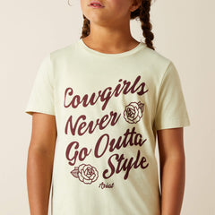 Ariat Never Outta Style T-Shirt Kids - WHEAT
