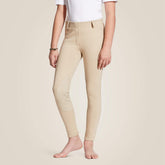 Heritage Knit Knee Patch Breech Kids - TAN