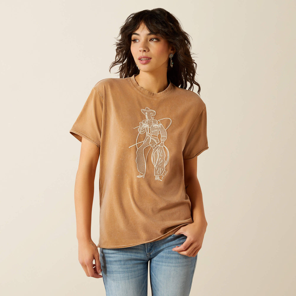 Buckaroo T-Shirt - TOASTED COCONUT MINERAL WASH
