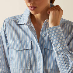 Wolseley Shirt - BLUE STRIPE