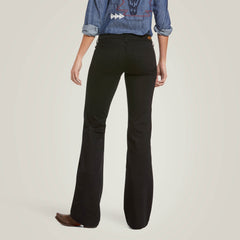 Trouser Mid Rise Forever Wide Leg Pant - RINSE
