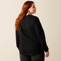 Canvas Oversized T-Shirt - BLACK
