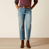 Ultra High Rise Cheyenne Yoke Tomboy Straight Leg Jean - CANDY