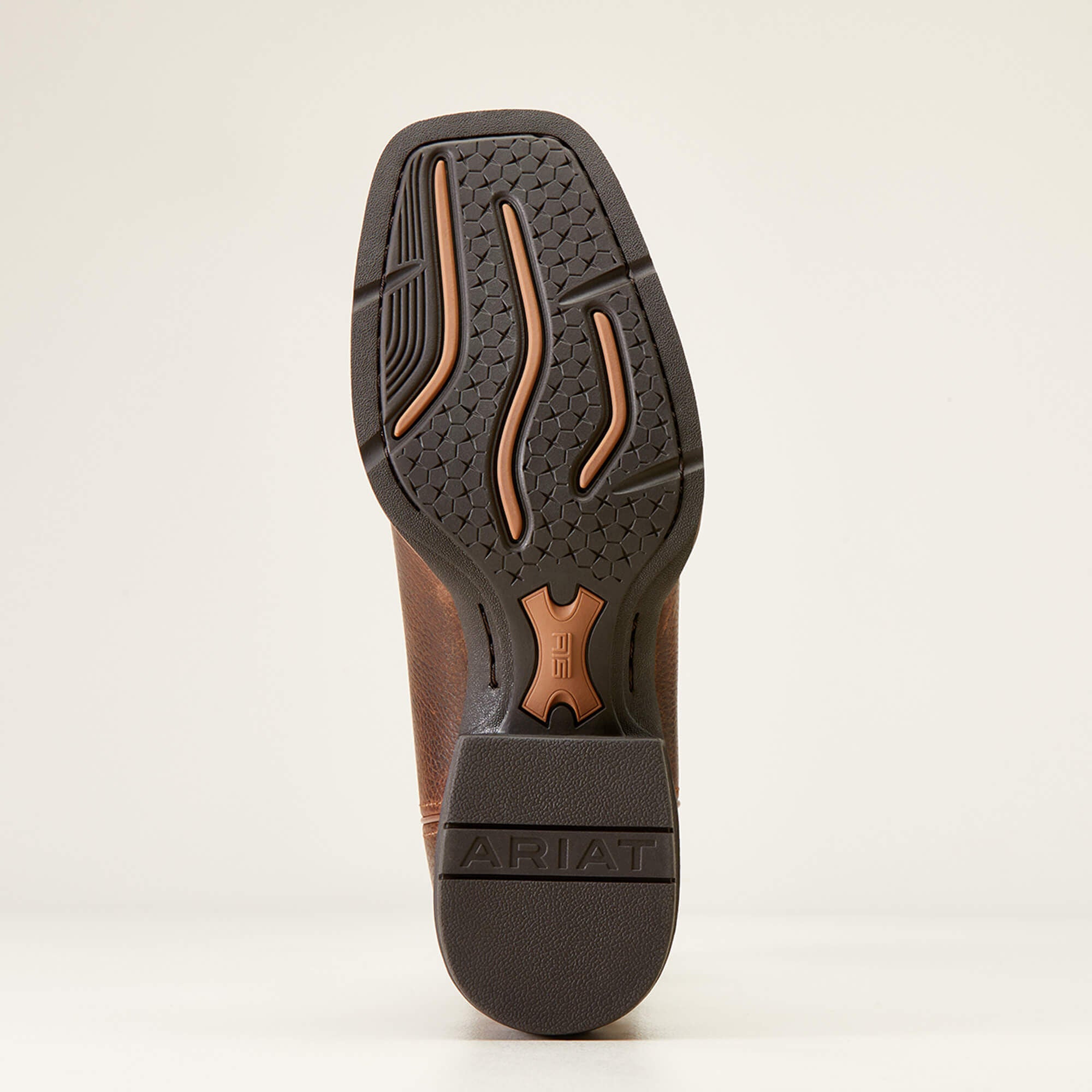 Sport Western Wide Square Toe Cowboy Boot Men - FIDDLE BROWN