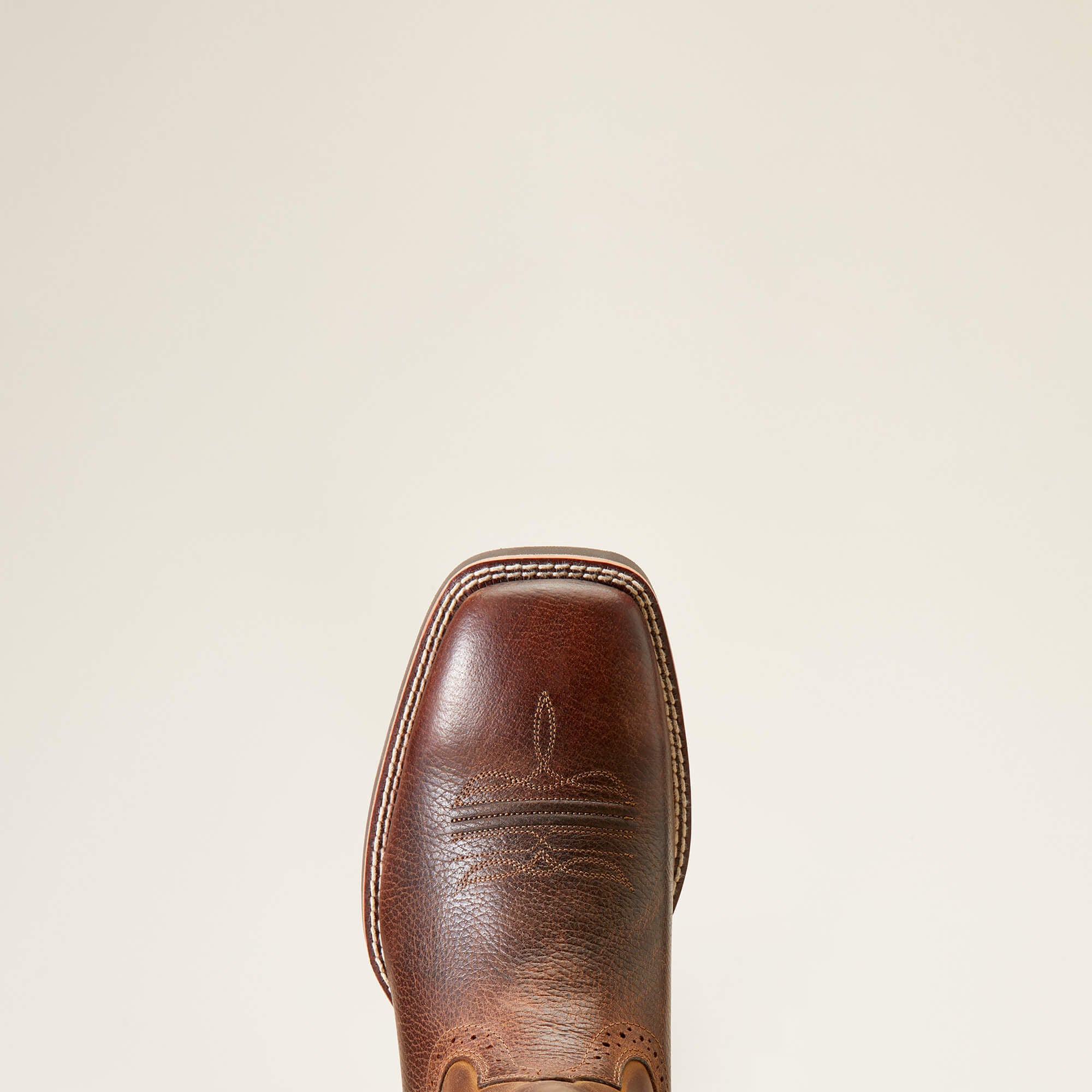 Sport Western Wide Square Toe Cowboy Boot Men - FIDDLE BROWN