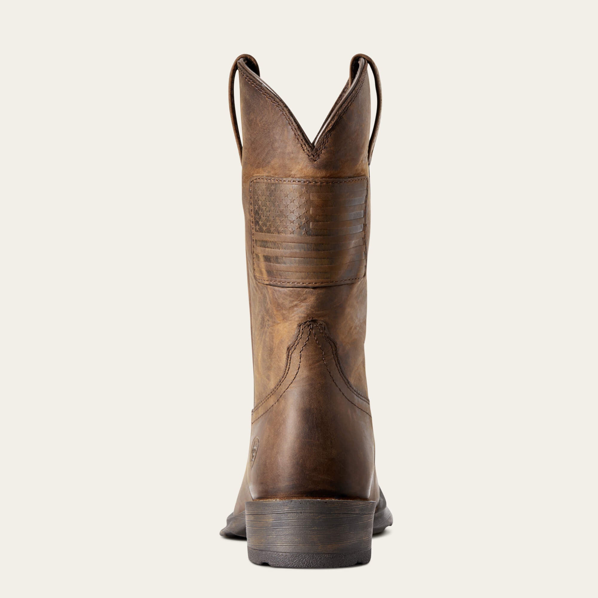Rambler Patriot Western Boot Men - DISTRESSED BROWN