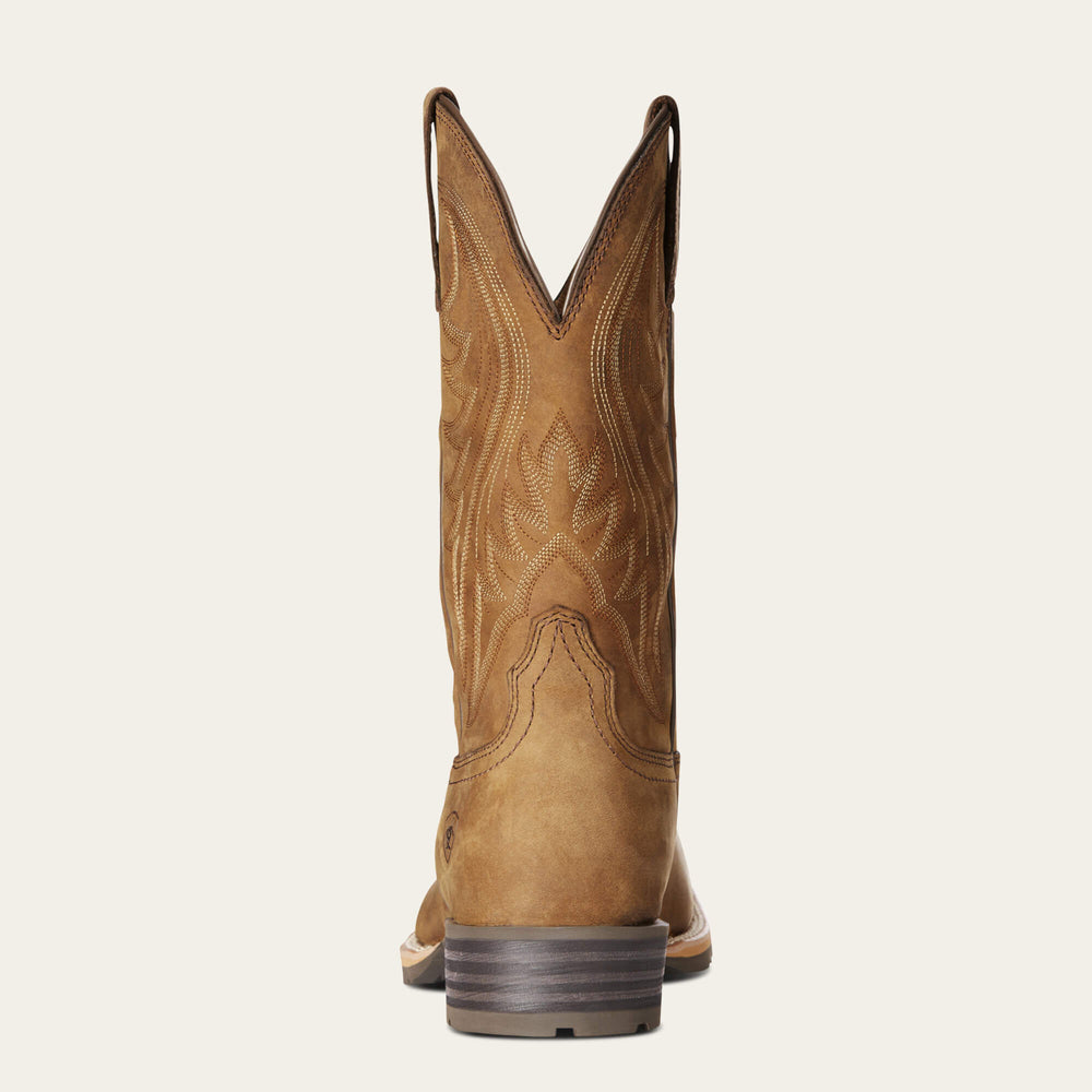 Hybrid Rancher Western Boot Men - DISTRESSED BROWN