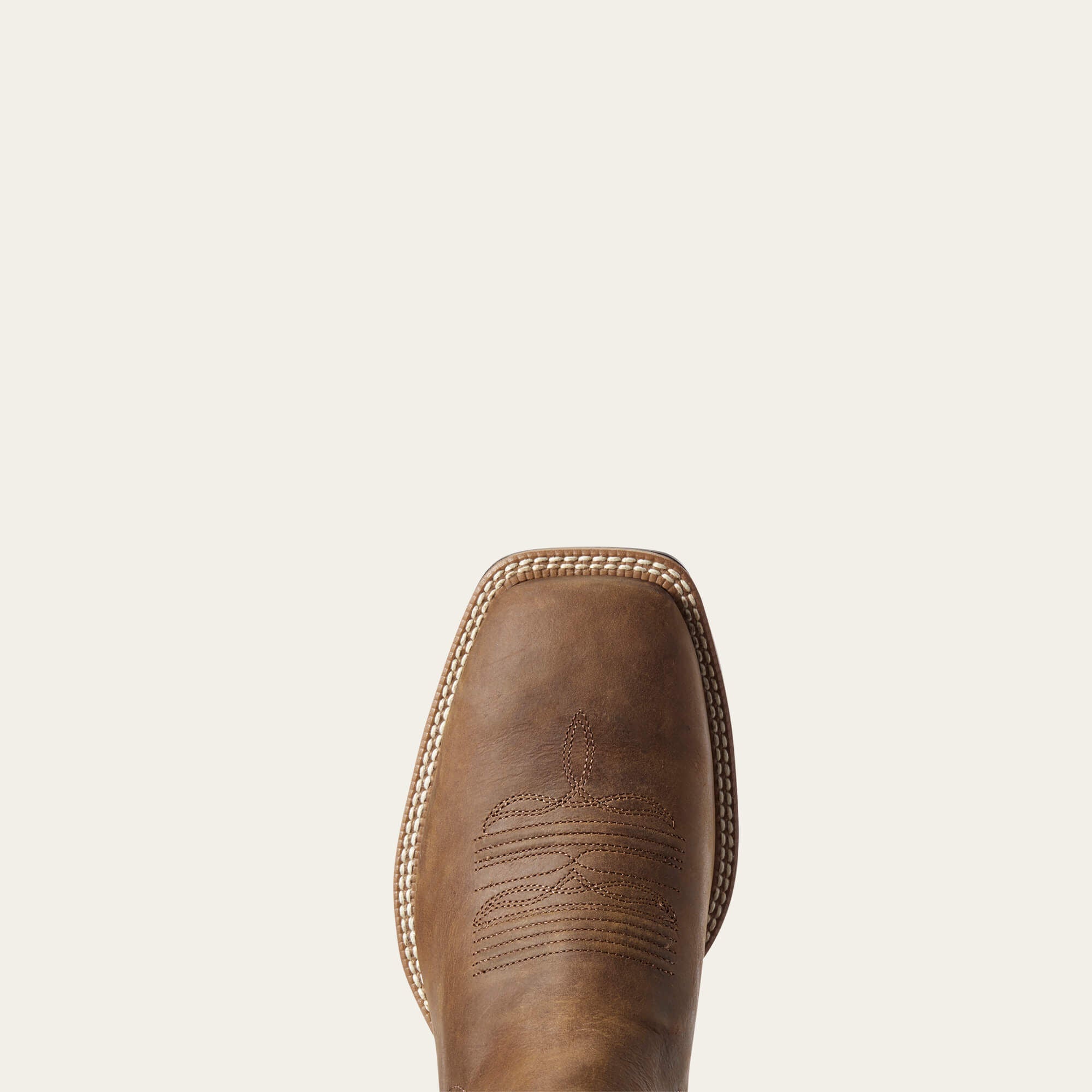 Booker Chelsea Wide Square Toe Western Boot Men - DISTRESSED TAN