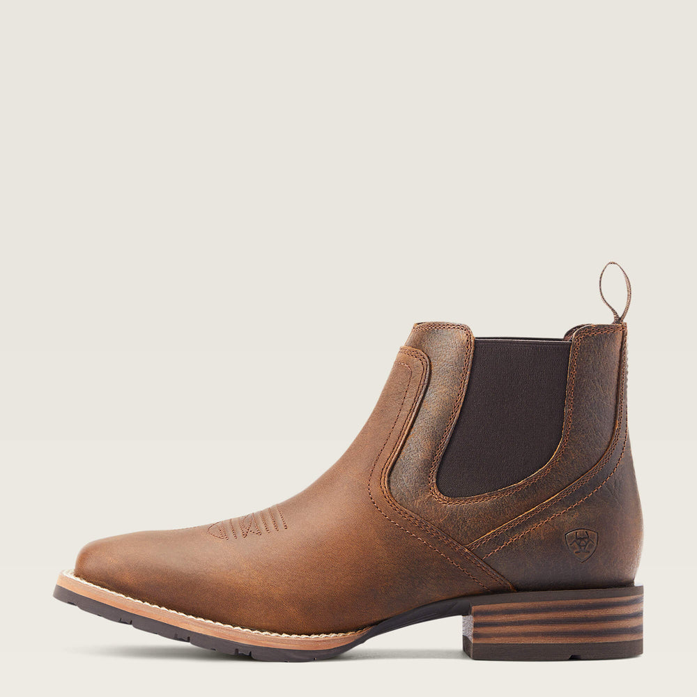 Hybrid Low Boy Wide Square Toe Chelsea Boot Men - OLD EARTH